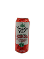 CANADIAN CLUB CRANBERRY GINGER ALE  473 ML