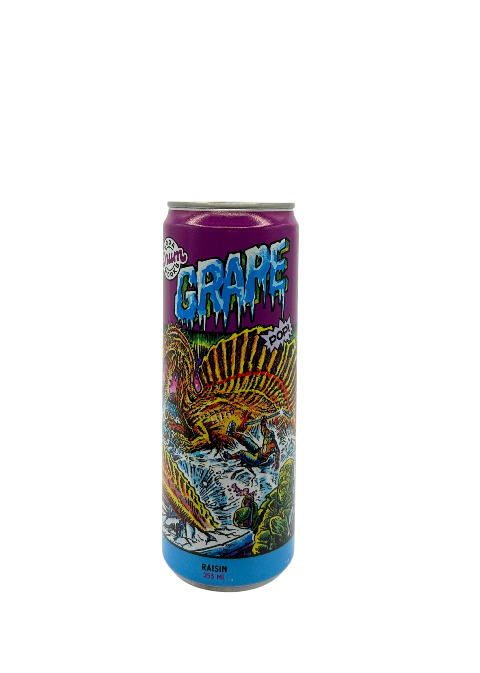 DRUM DISTILLING CO DRUM SODA WORKS GRAPE 355 ML