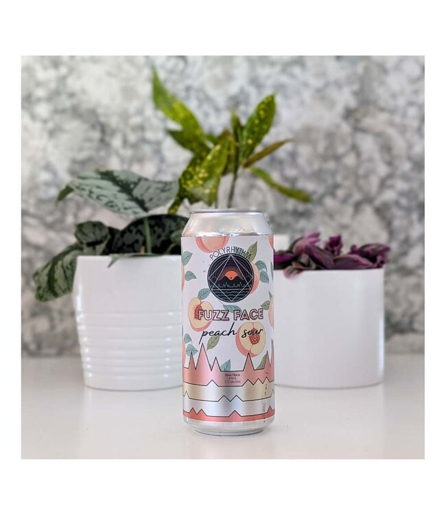 Polyrhythm Brewing Fuzz Face Peach Sour 473ml