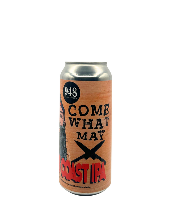 948 Brewing Co. Come What May West Coast IPA 473ml