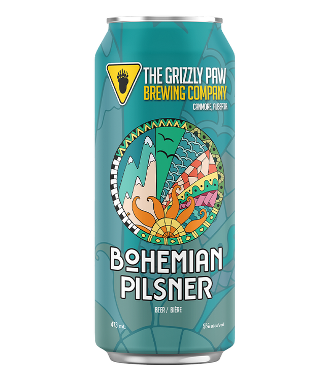 The Grizzly Paw Brewing Co. Bohemian Pilsener 473 ml