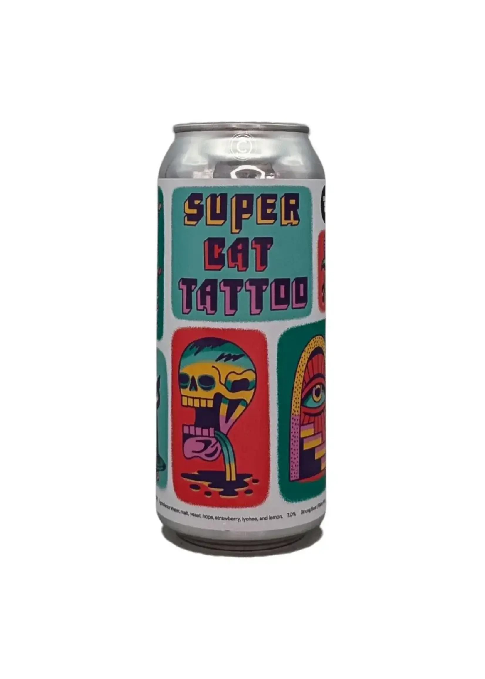 Superflux Brewing Superflux Beer Co. Super Cat Strawberry Lychee Fruit Beer 473ml