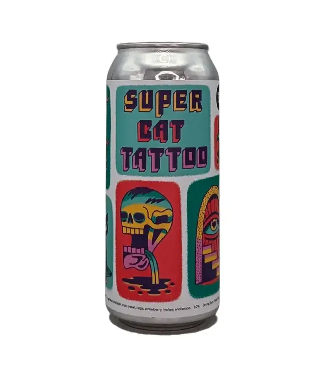 Superflux Beer Co. Super Cat Strawberry Lychee Fruit Beer 473ml