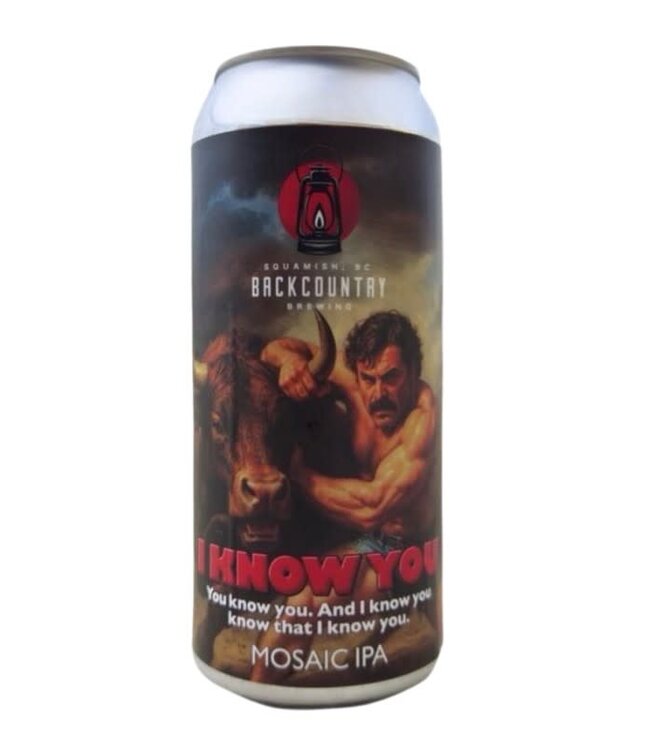 BackCountry Brewing I Know you.You Know You 473ml