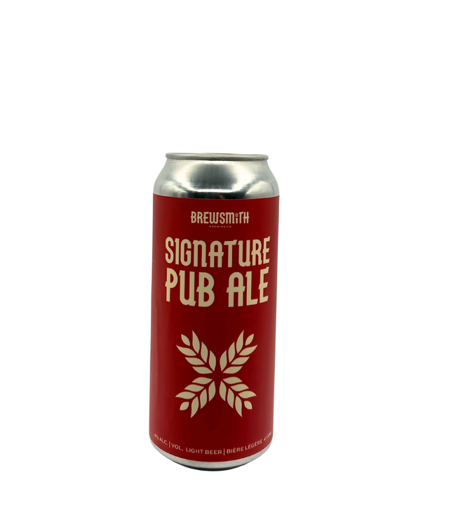 Brewsmith Brewing Co.  Signature Pub Ale 473ml