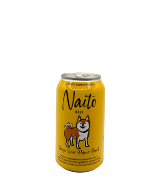 Naito Beer Yuzu Sour Gluten free 355ml