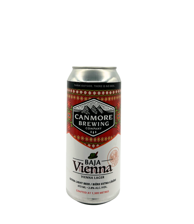 Canmore Brewing Baja Vienna Lager 473ml