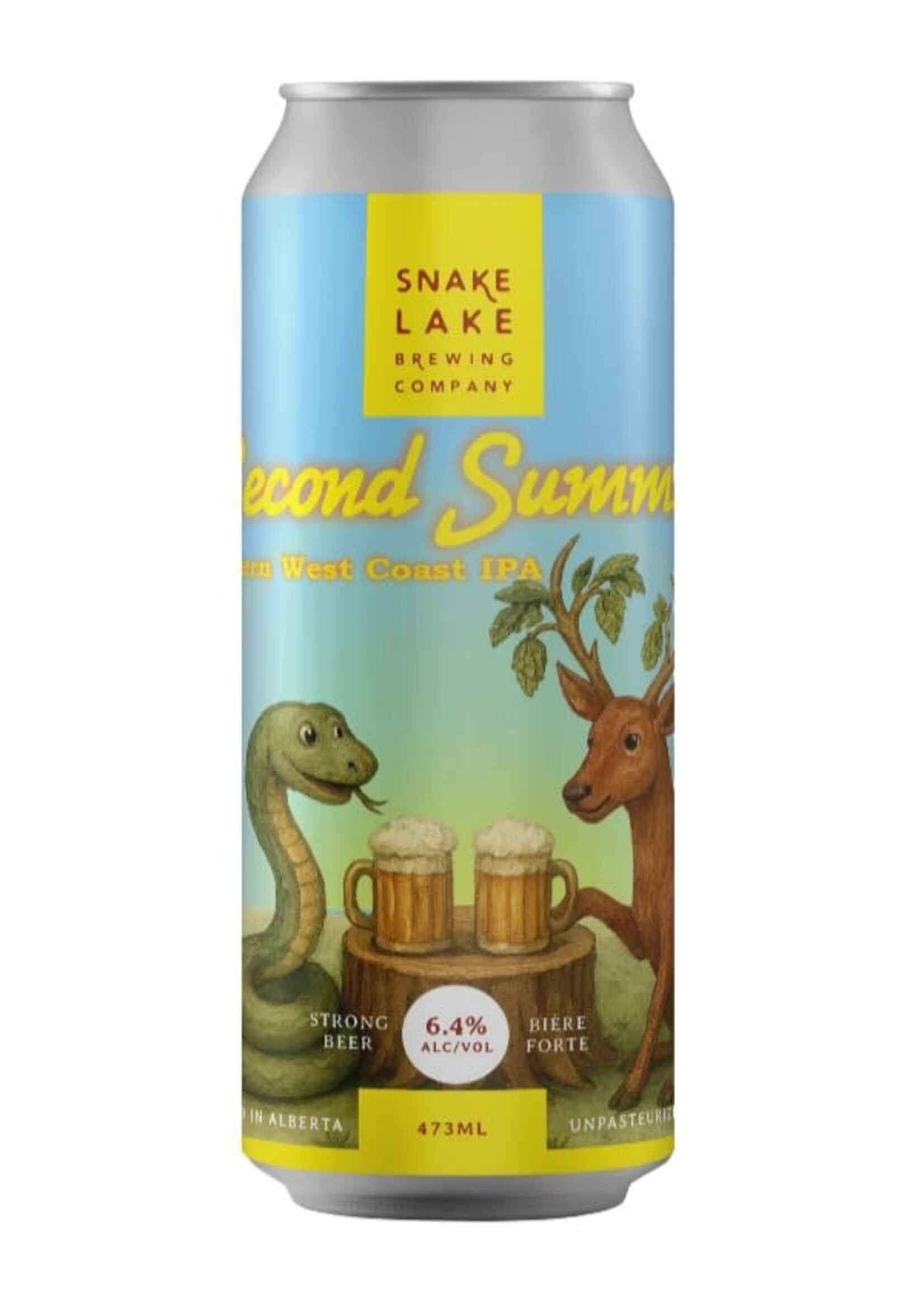 Snake Lake Brewing Second Summer Modern West Coast IPA 473ml