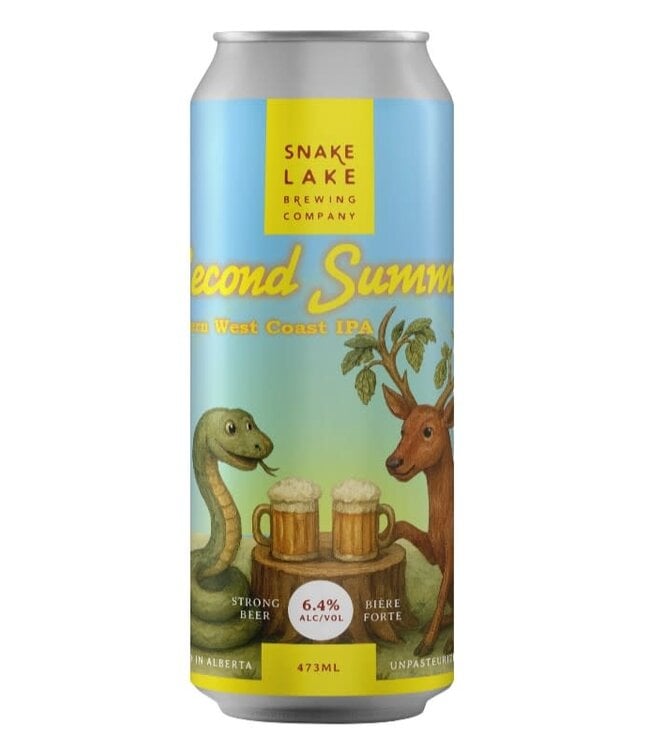 Snake Lake Brewing Second Summer Modern West Coast IPA 473ml
