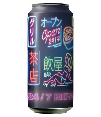 Iron Hat Brewing Co.  24/7 Rice IPA 473ml