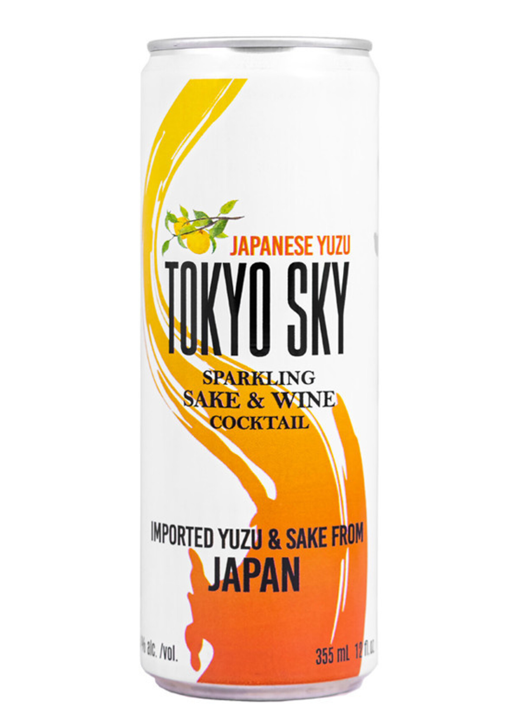 Tokyo Sky Japanese Yuzu 355ml