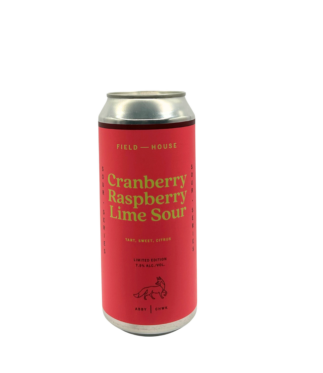 Field House Brewing Co.  Cran Raspberry Lime Sour 473ml