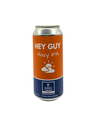 Manual Labour Beer Co. Hey Guy Hazy IPA 473ml