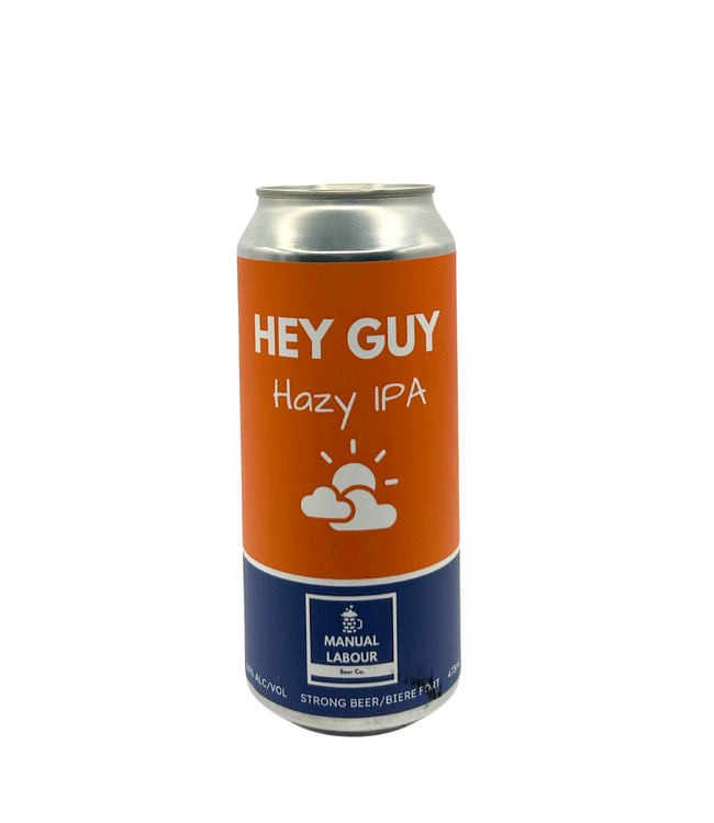 Manual Labour Beer Co. Hey Guy Hazy IPA 473ml
