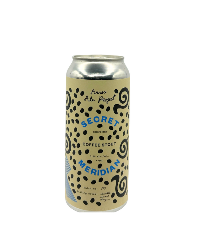 Annex Ale Project Secret Meridian Coffee Stout 473ml