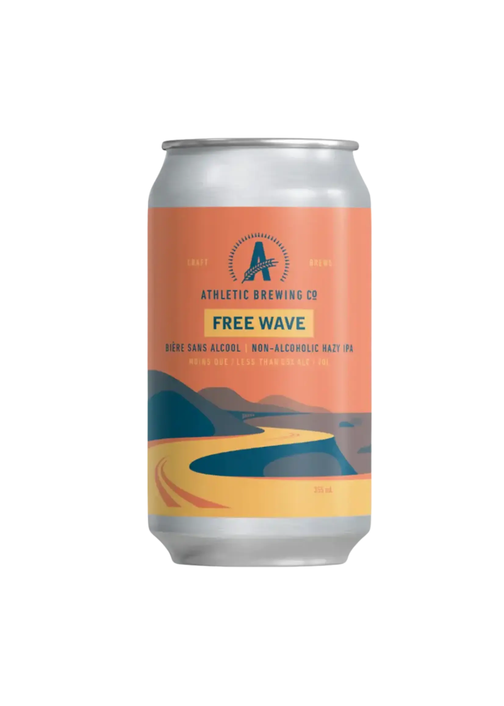 Athletic Brewing Free WaveHazy IPA  355ml