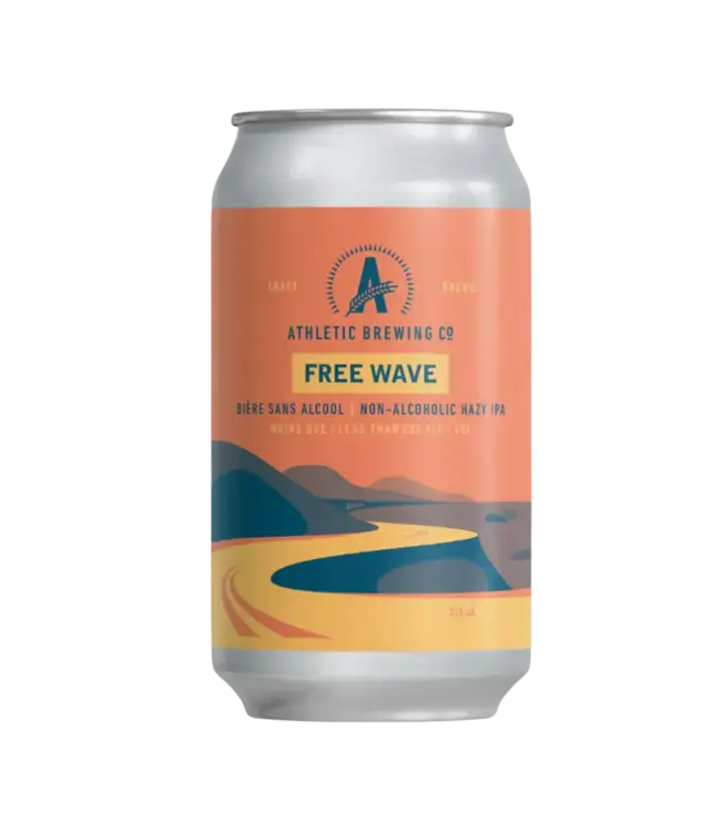 Athletic Brewing Free WaveHazy IPA  355ml