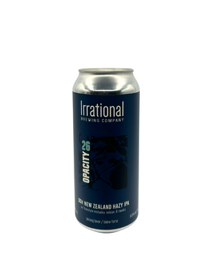 Irrational Brewing Irrational Brewing Exp Opacity 26: DDH New Zealand Hazy IPA 473ml