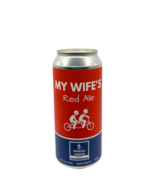 Manual Labour Beer Co. Manual Labour Beer Co. My Wife's Irish Red Ale 473ml