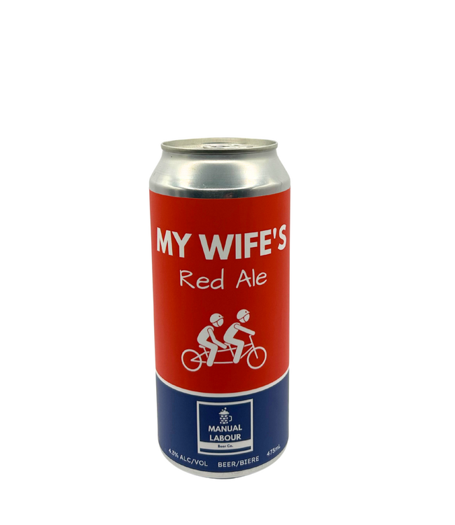 Manual Labour Beer Co. My Wife's Irish Red Ale 473ml