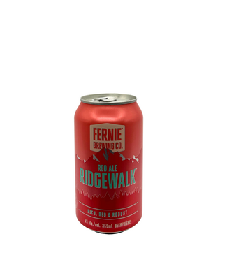 Fernie Brewing Ridgewalk Red Ale 355ml