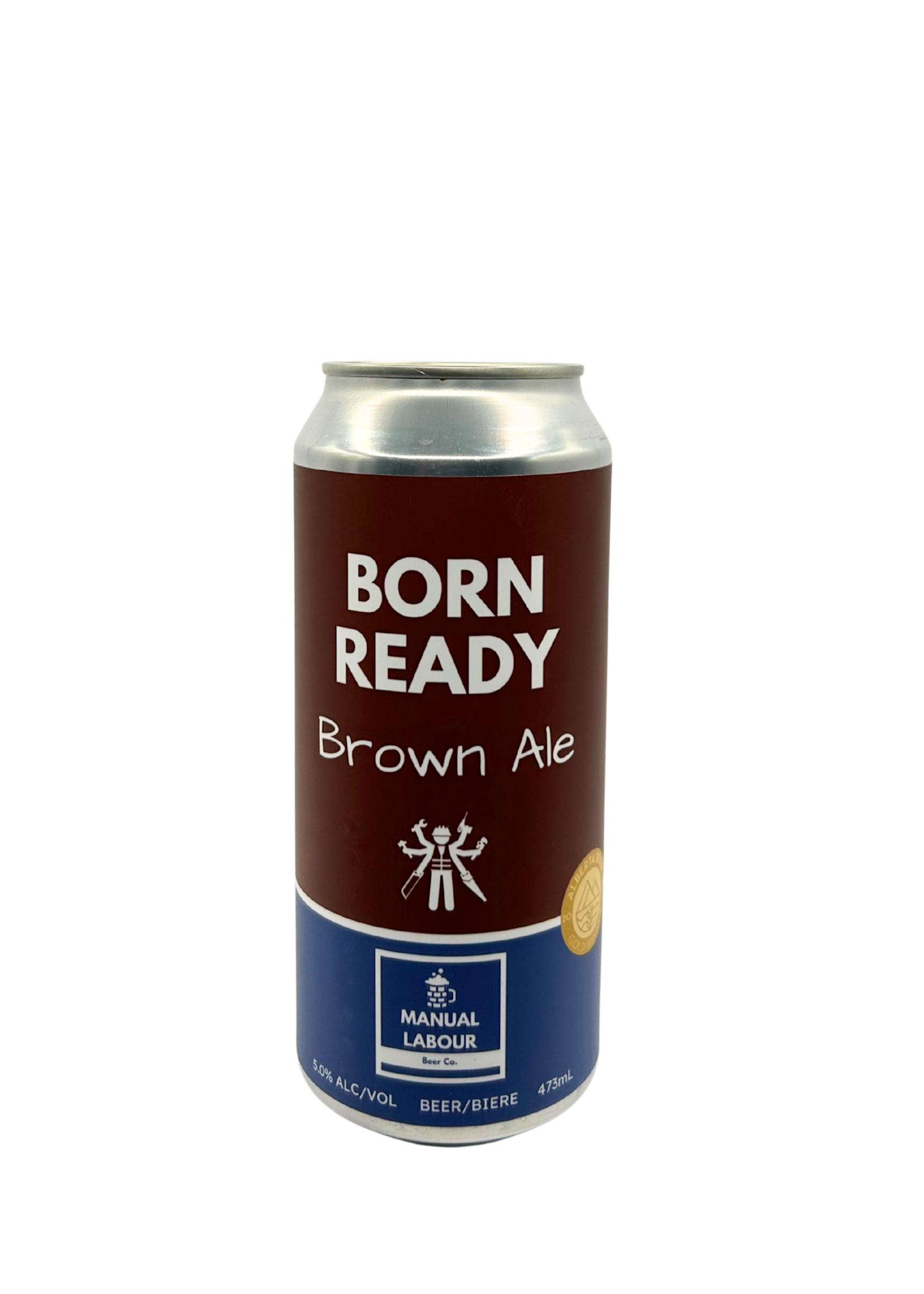 Manual Labour Beer Co. Manual Labour Beer Co. Born ready Brown Ale 143ml