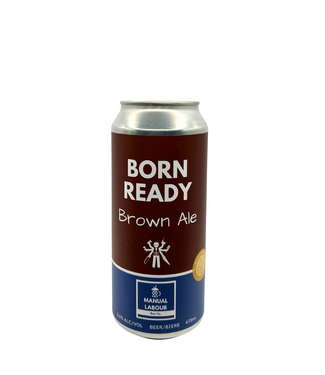 Manual Labour Beer Co. Manual Labour Beer Co. Born ready Brown Ale 143ml