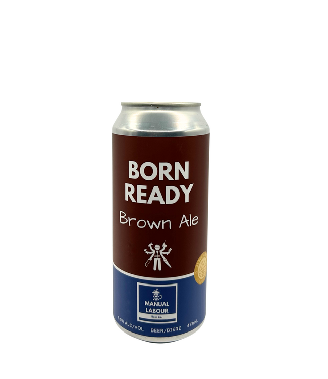 Manual Labour Beer Co. Born ready Brown Ale 143ml