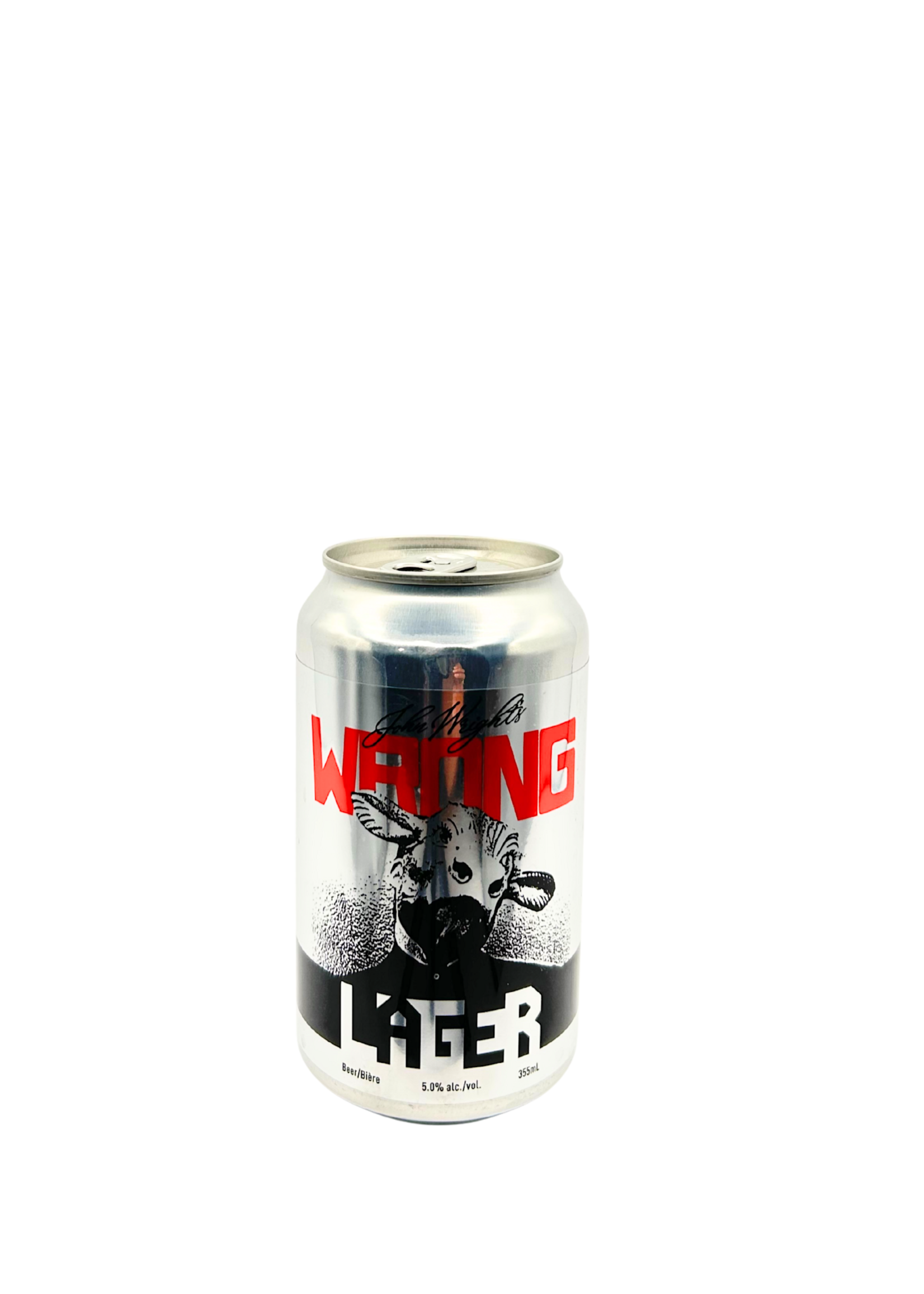 Slow Hand Beer Co. Slow Hand Beer Co. Wrong Lager 473ml