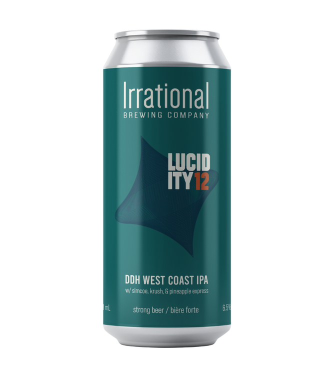 Irrational Brewing Exp. Lucidity 12: DDH West Coast IPA 473ml