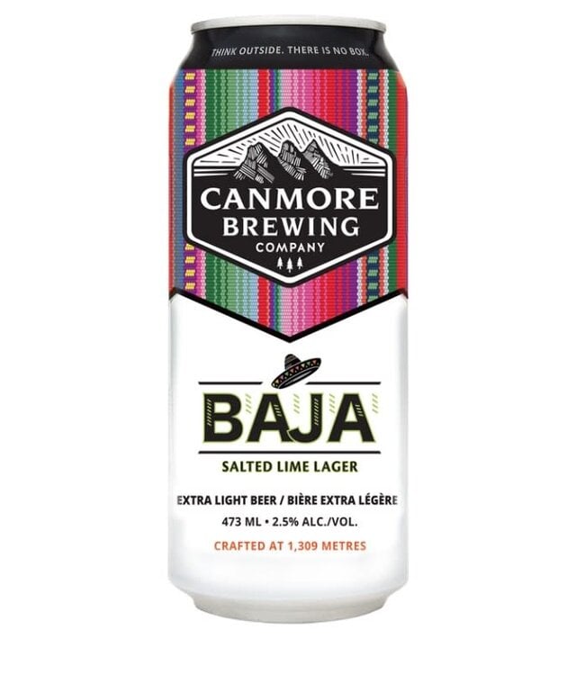 Canmore Brewing Baja Salted Lime Lager 473ml