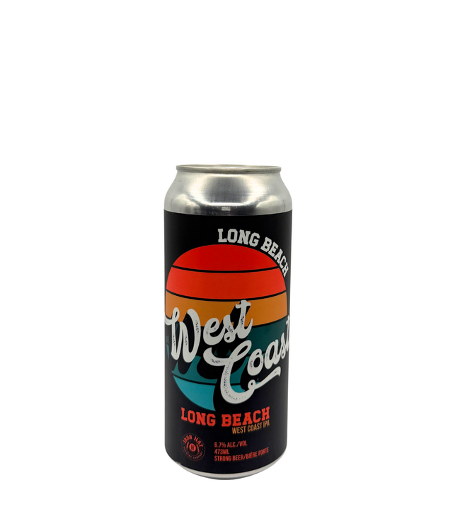 Iron Hat Brewing Co.Long Beach West Coast IPA 473 ml