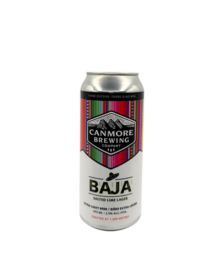 Canmore Brewing Baja Salted Lime Lager 473ml