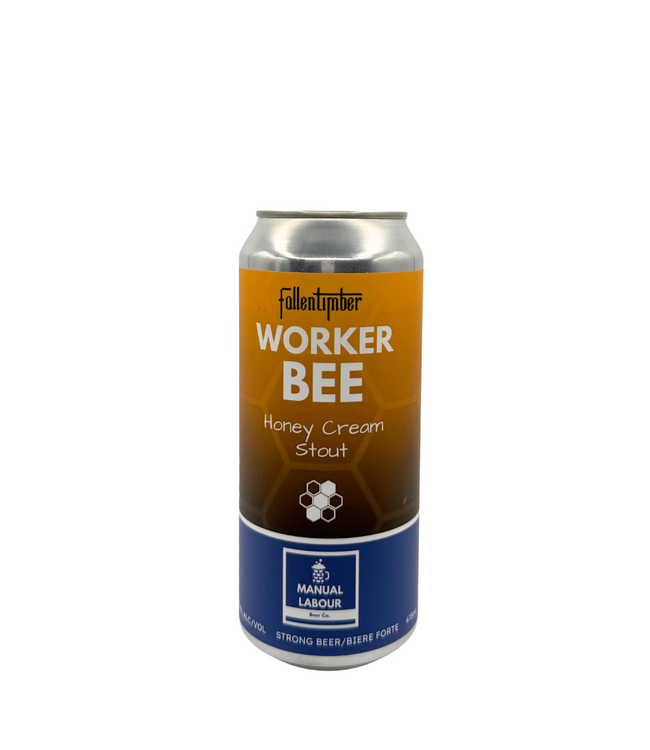 Manual Labour Beer Co. Worker Bee Honey Cream Stout 473ml