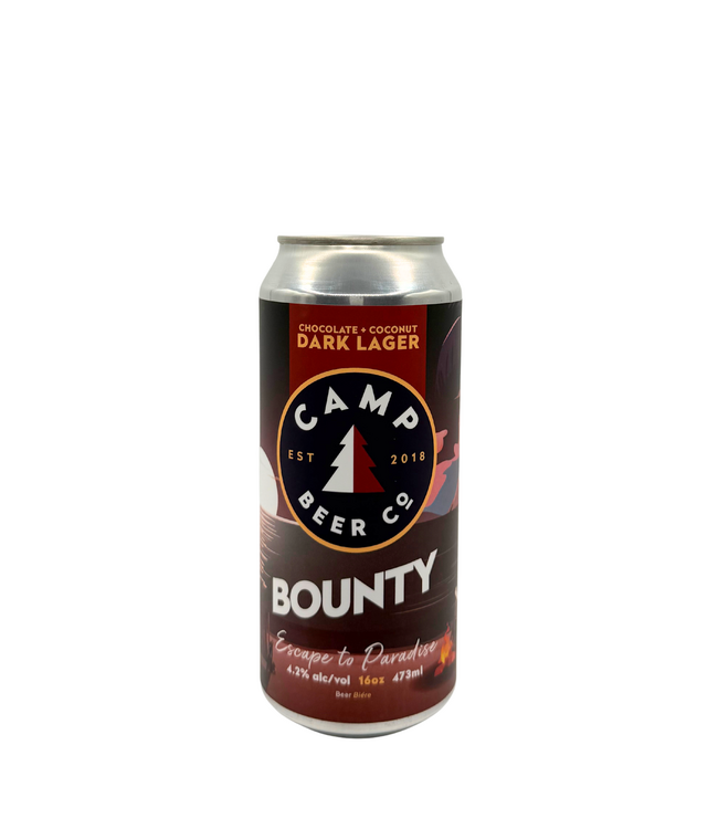 Camp Beer Co. Bounty Chocolate Coconut Dark Lager 473ml