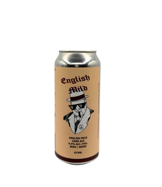 Stettler Brewing English Mild Dark Ale 473 ml