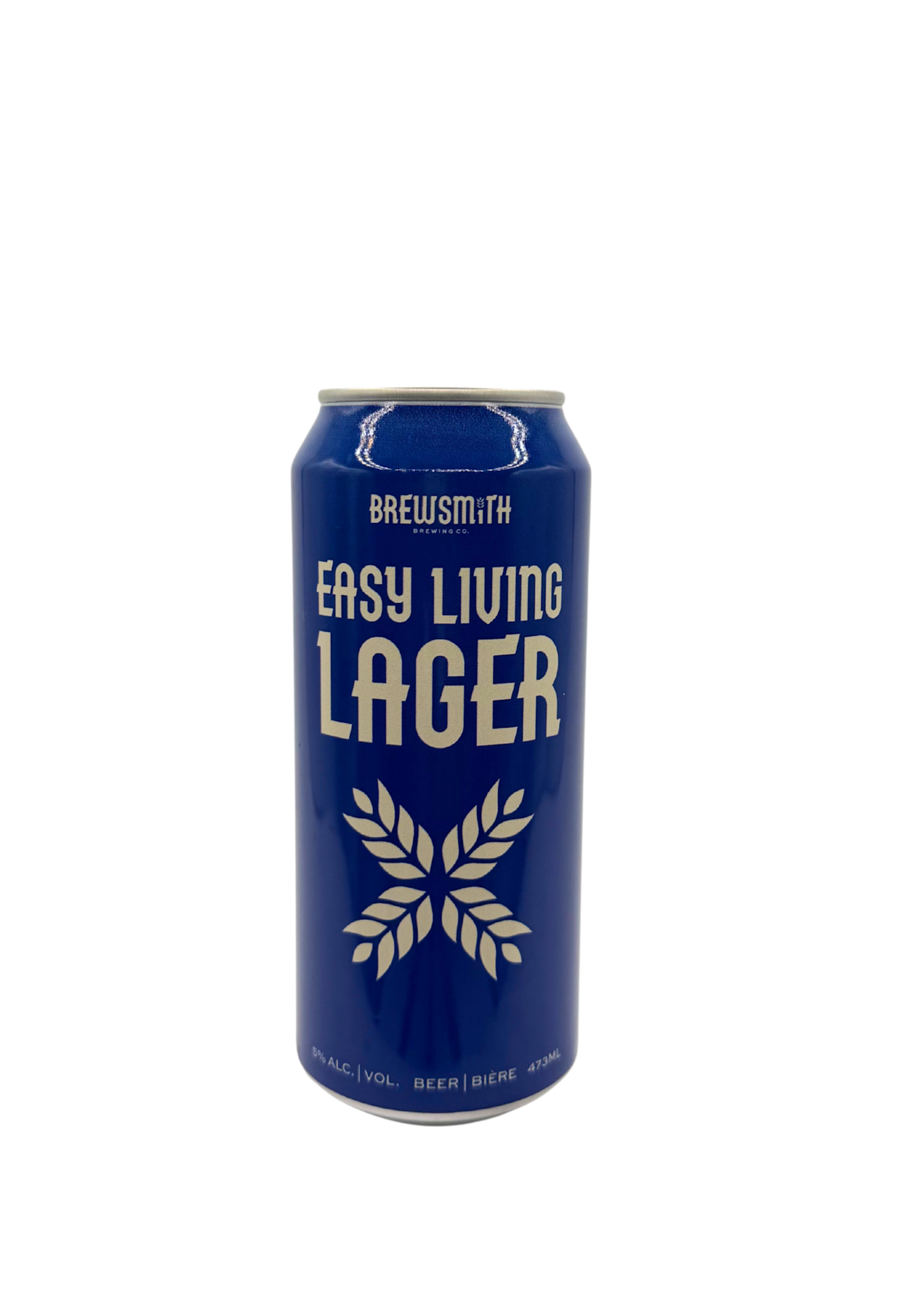 brewsmith brewing co. Brewsmith Brewing Co. Easy Living Lager 473ml