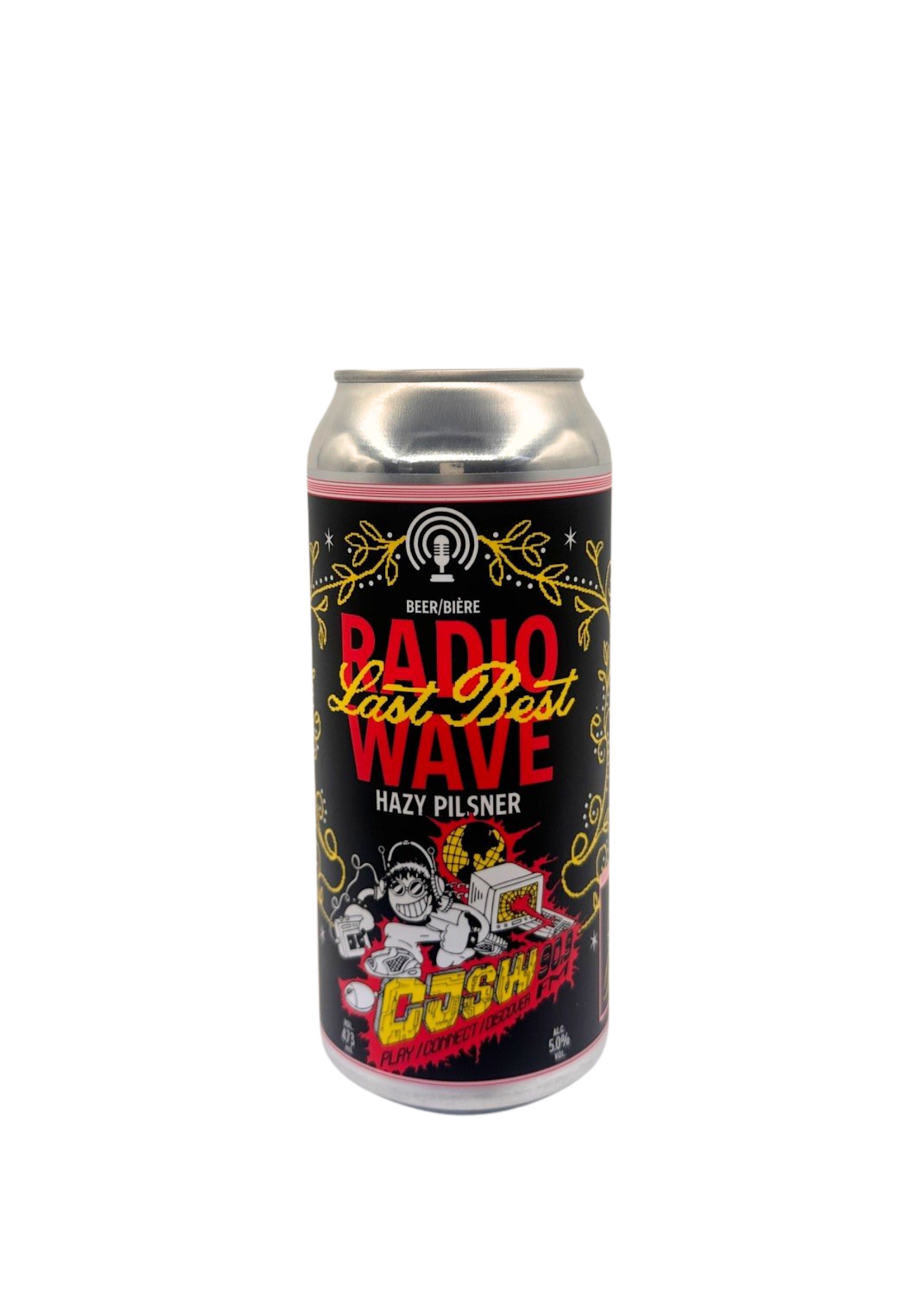 Last Best Brewing Last Best Brewing Radio Wave Hazy Pilsner 473ml