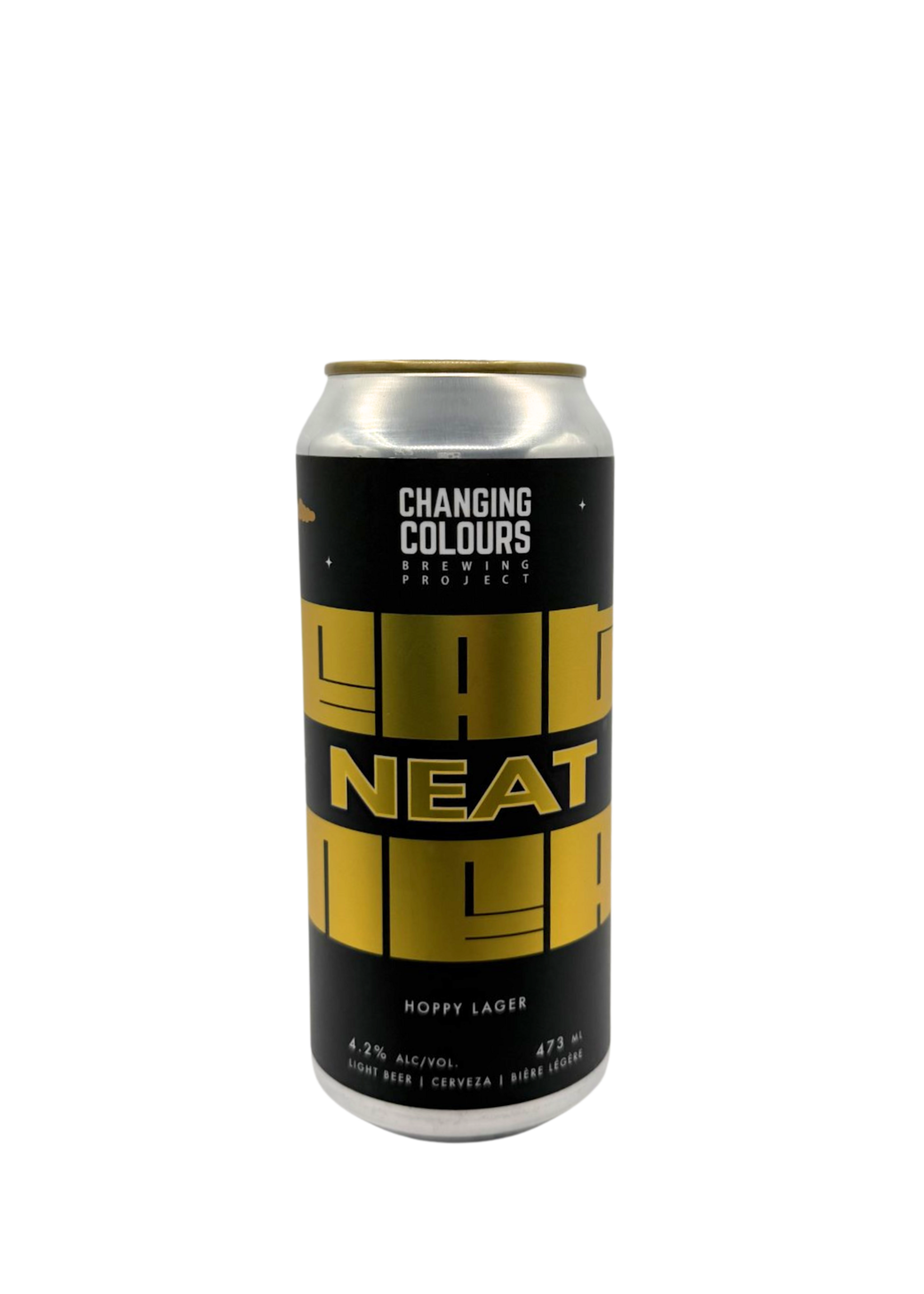 Changing Colours Brewing Project Changing Colours Brewing Project Neat Neat Neat Hoppy Lager473ml