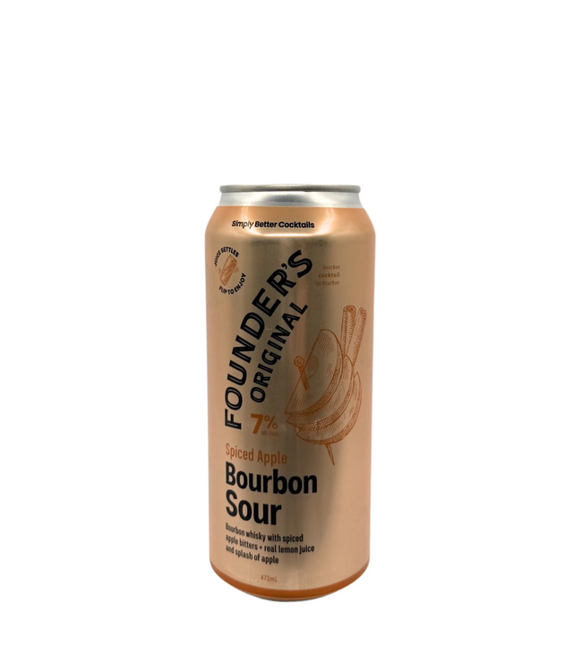Founders Original Spiced Apple Bourbon Sour 473ml