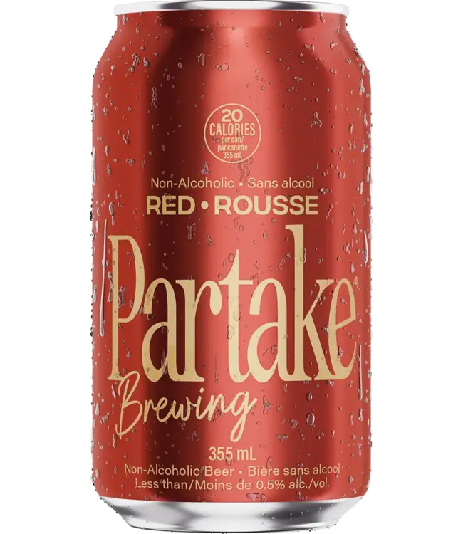 Partake Non-Alcoholic Red Ale 355ml
