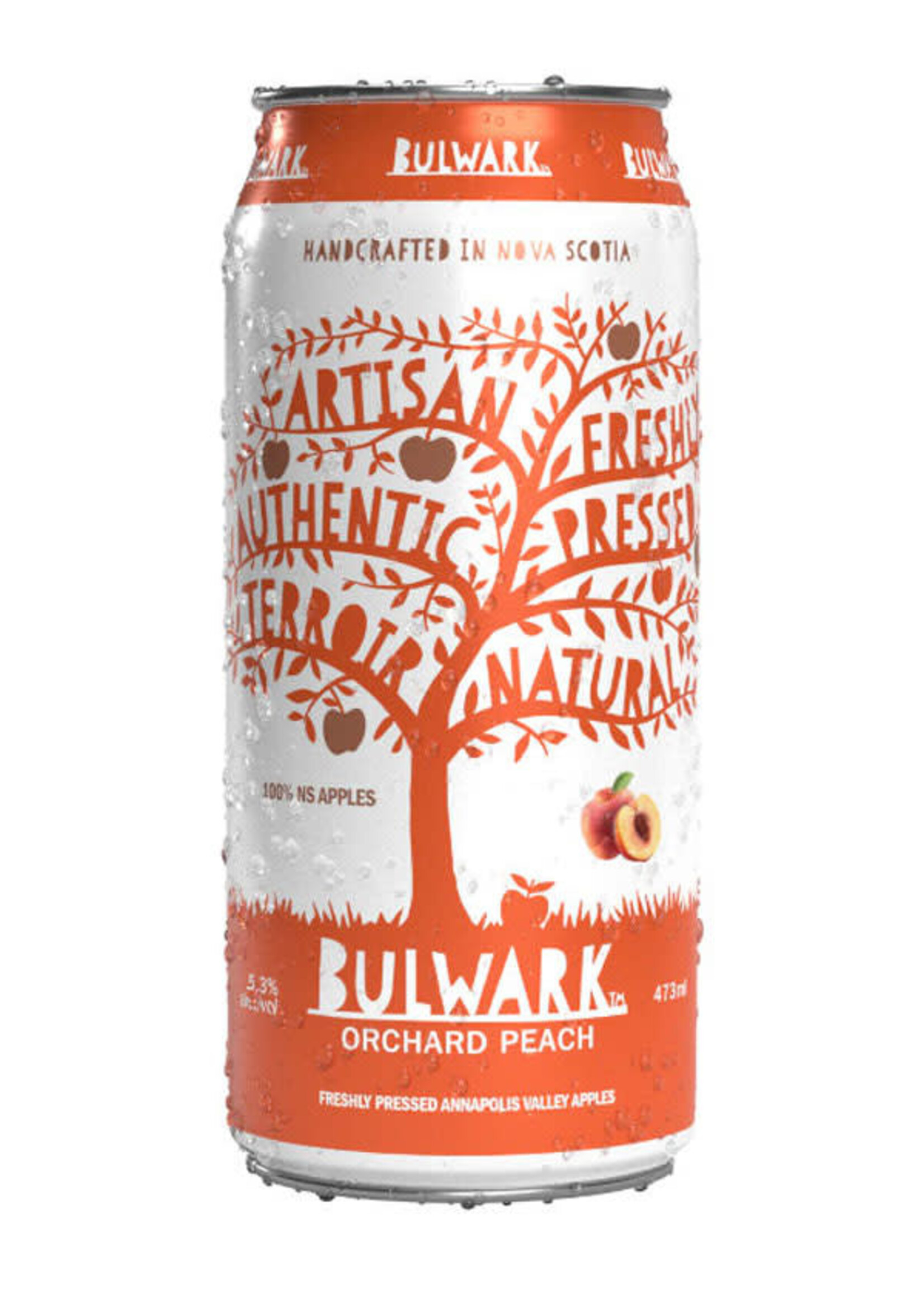 Bulwark Bulwark Peach Cider 473 ml