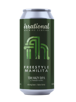 Irrational Brewing Co. Freestyle Manilita: TDH HAZY DIPA 473ml