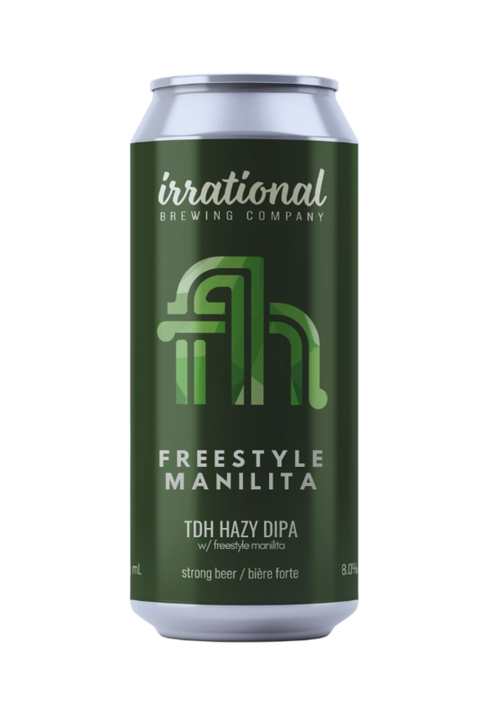 Irrational Brewing Co. Freestyle Manilita: TDH HAZY DIPA 473ml