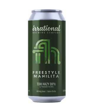 Irrational Brewing Co. Freestyle Manilita: TDH HAZY DIPA 473ml