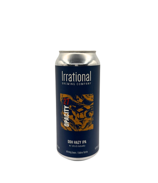 Irrational Brewing Irrational Brewing Exp Opacity 27: DDH New Zealand Hazy IPA 473ml
