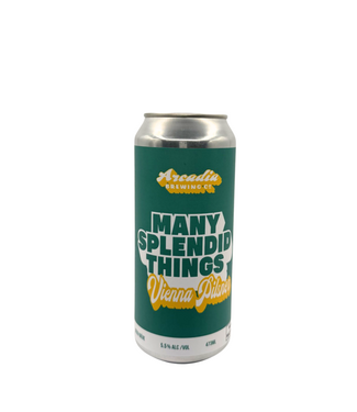 Arcadia Brewing Arcadia Brewing Many Splendid Things Vienna Pilsner 473ml