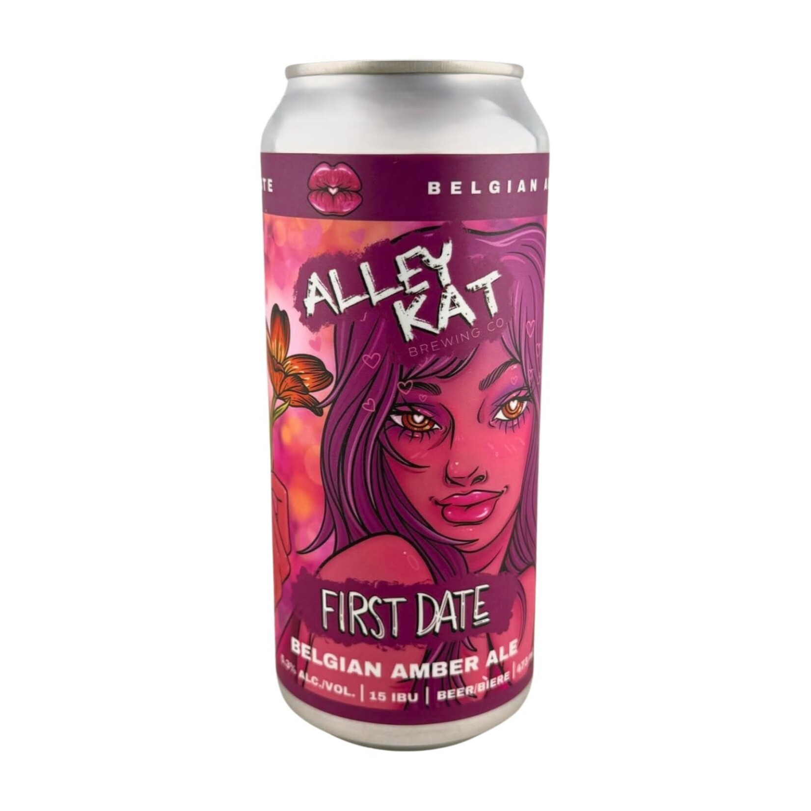 Alley Kat Brewing First Date Belgian Amber Ale 473ml