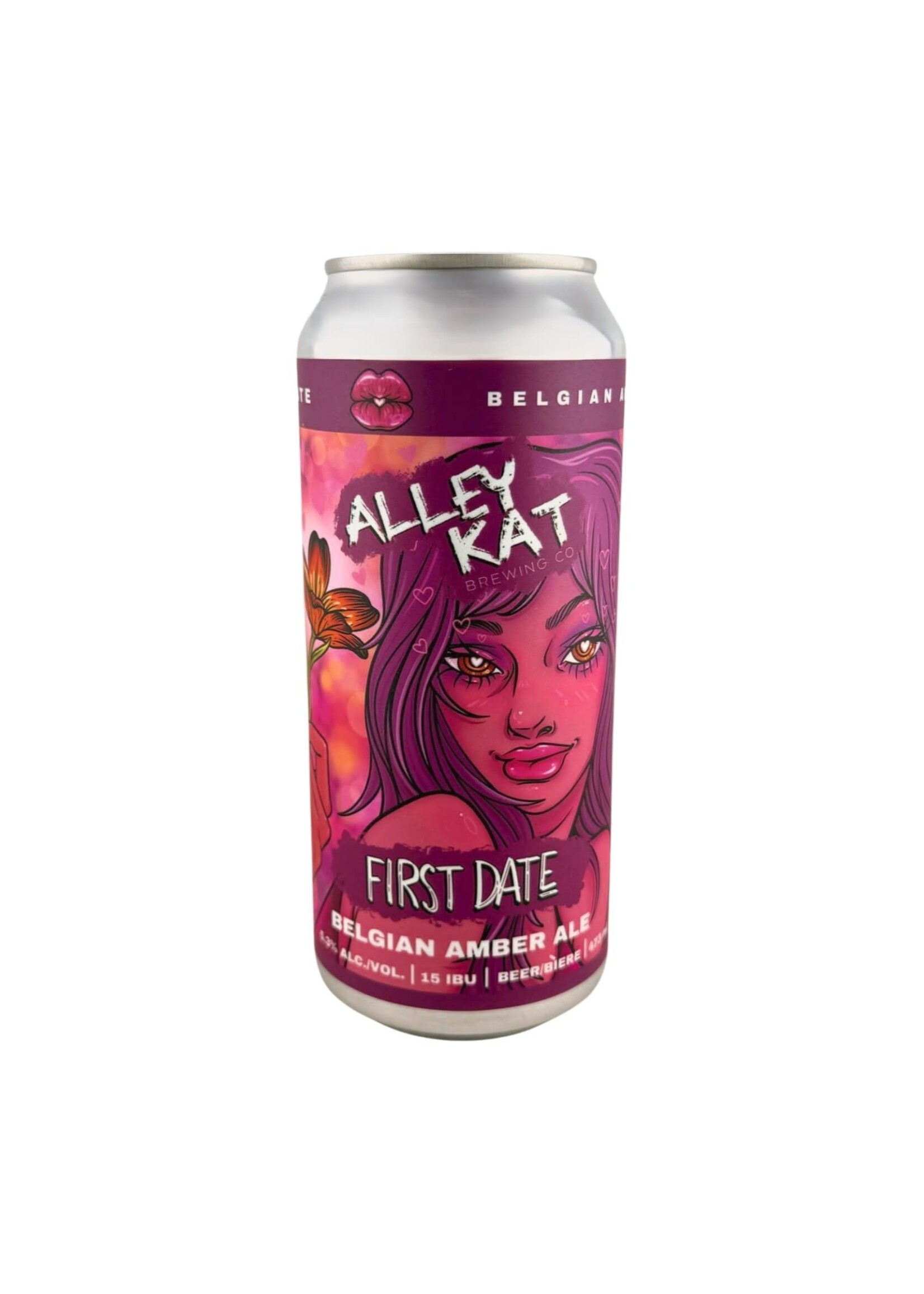 Alley Kat Brewing First Date Belgian Amber Ale 473ml