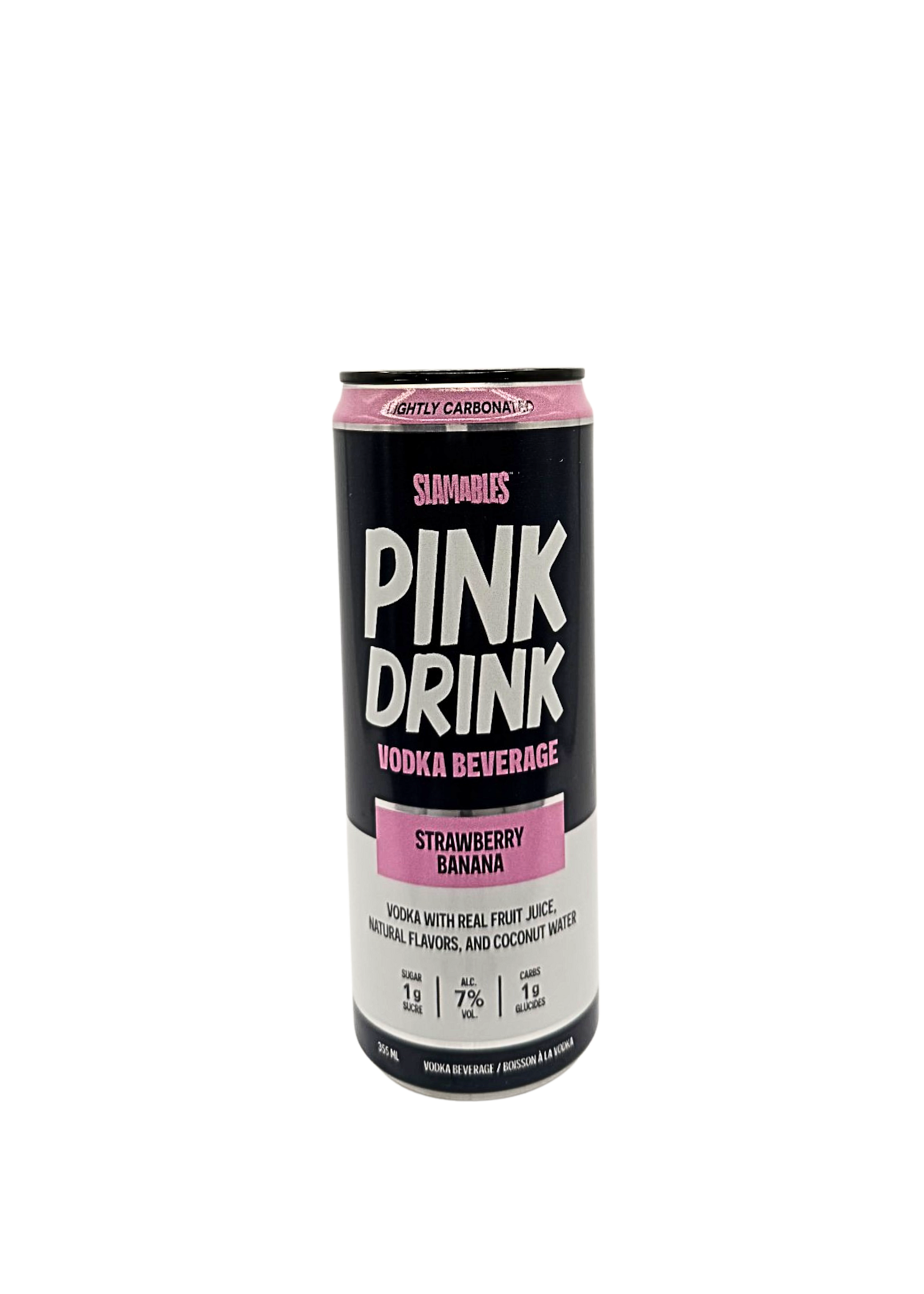 Slamables Pink Drink Gluten- Free 355ml